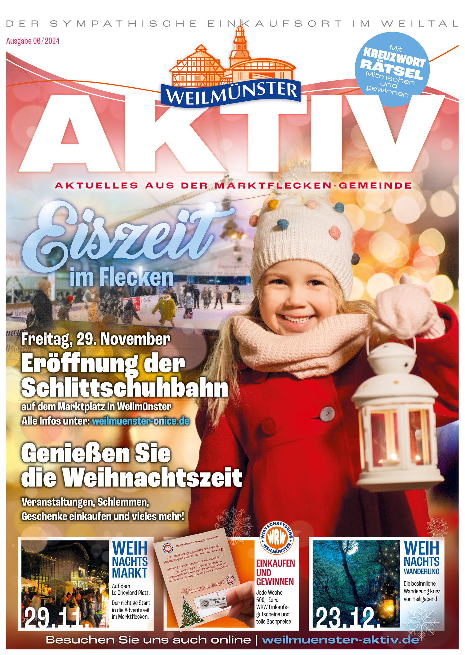 Weilmuenster Aktiv Printausgabe Titel: Eiszeit - Ausgabe 06/2024