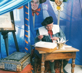 rudiczech als Maler stadtschreiber 400jahrfeier 2001