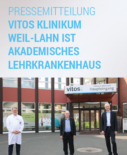 Vitos Klinikum Weil-Lahn ist Akademisches Lehrkrankenhaus