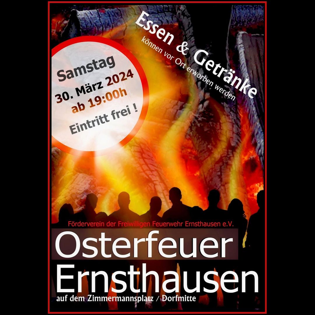 osterfeuer Ernsthausen 2024