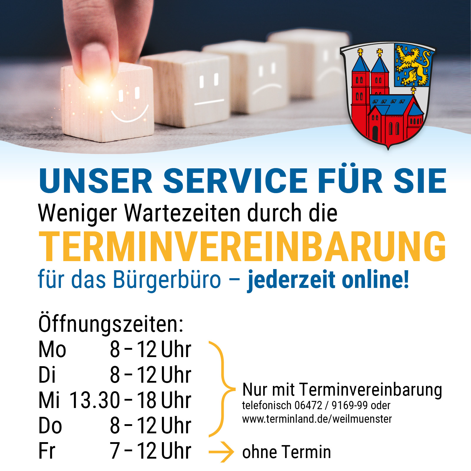 Terminebuchung Online Buergerbuero Rathaus Weilmünster