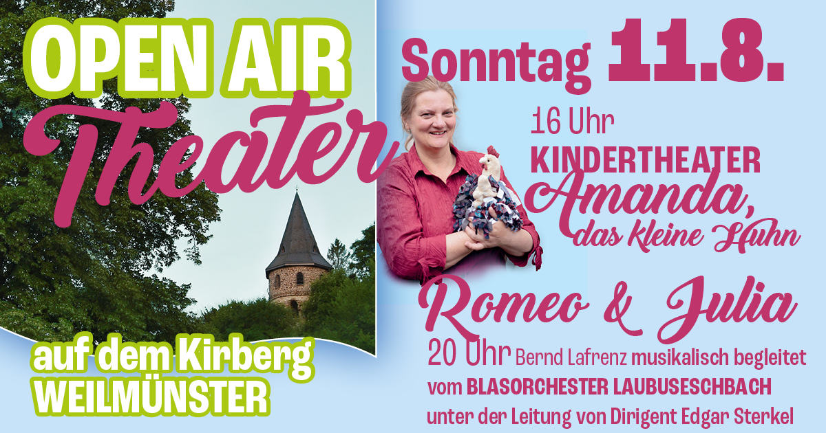 TheaterSonntag auf dem Kirberg 2024 