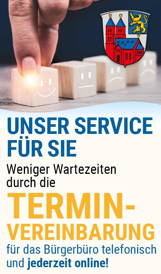 Termine im Rathaus und Bürgerbüro 