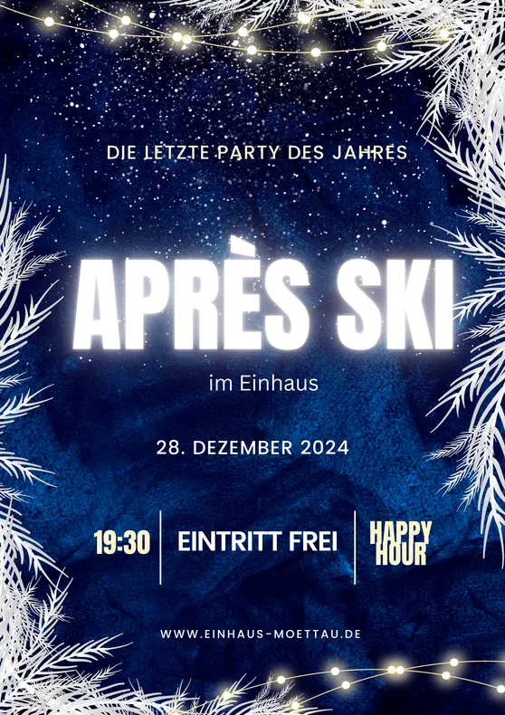 einhaus apres ski