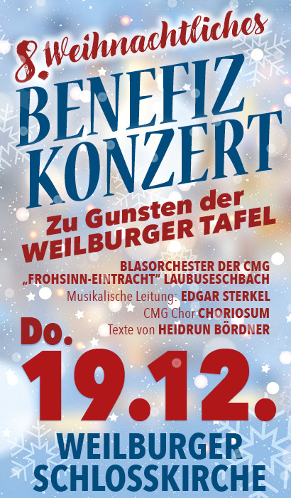 Weihnachtliches BENEFIZKONZERT