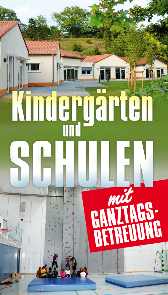 Kindergärten und Schulen